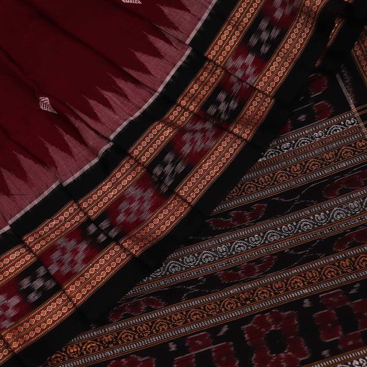 Handloom Sambalpuri Cotton Ikkat  Saree