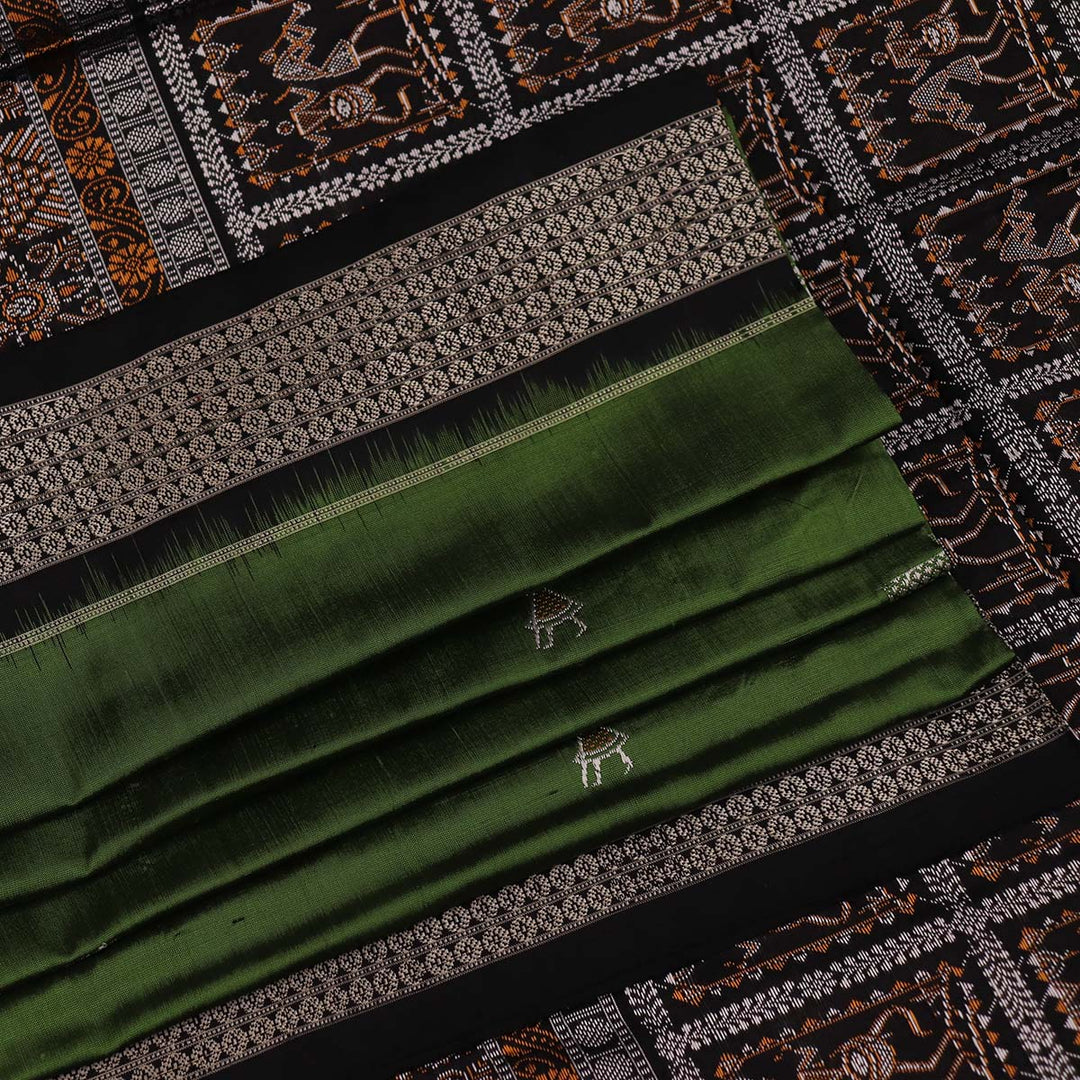 Handloom Silk Bomkai Saree