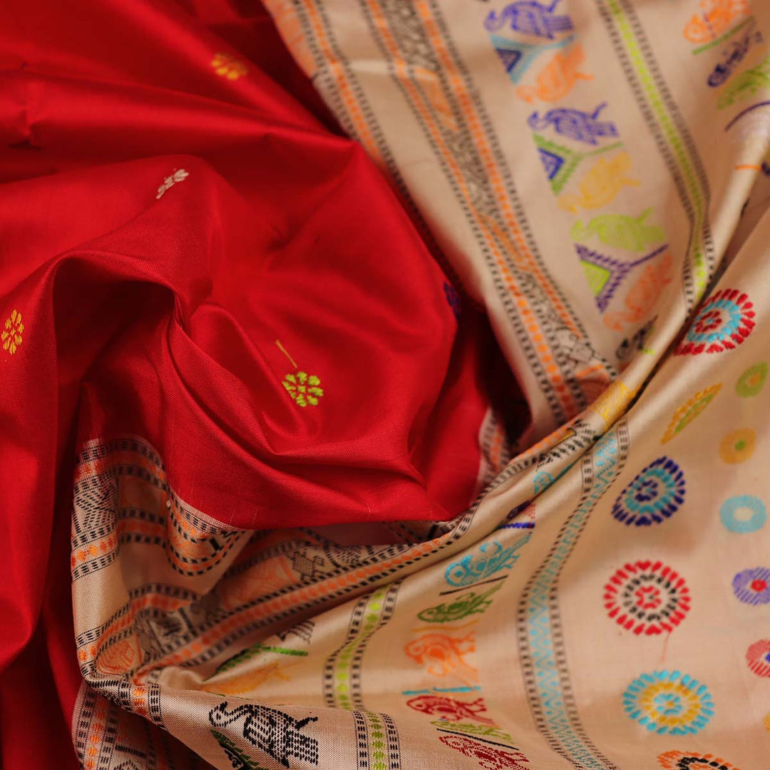 Handloom Dolabedi Silk Saree