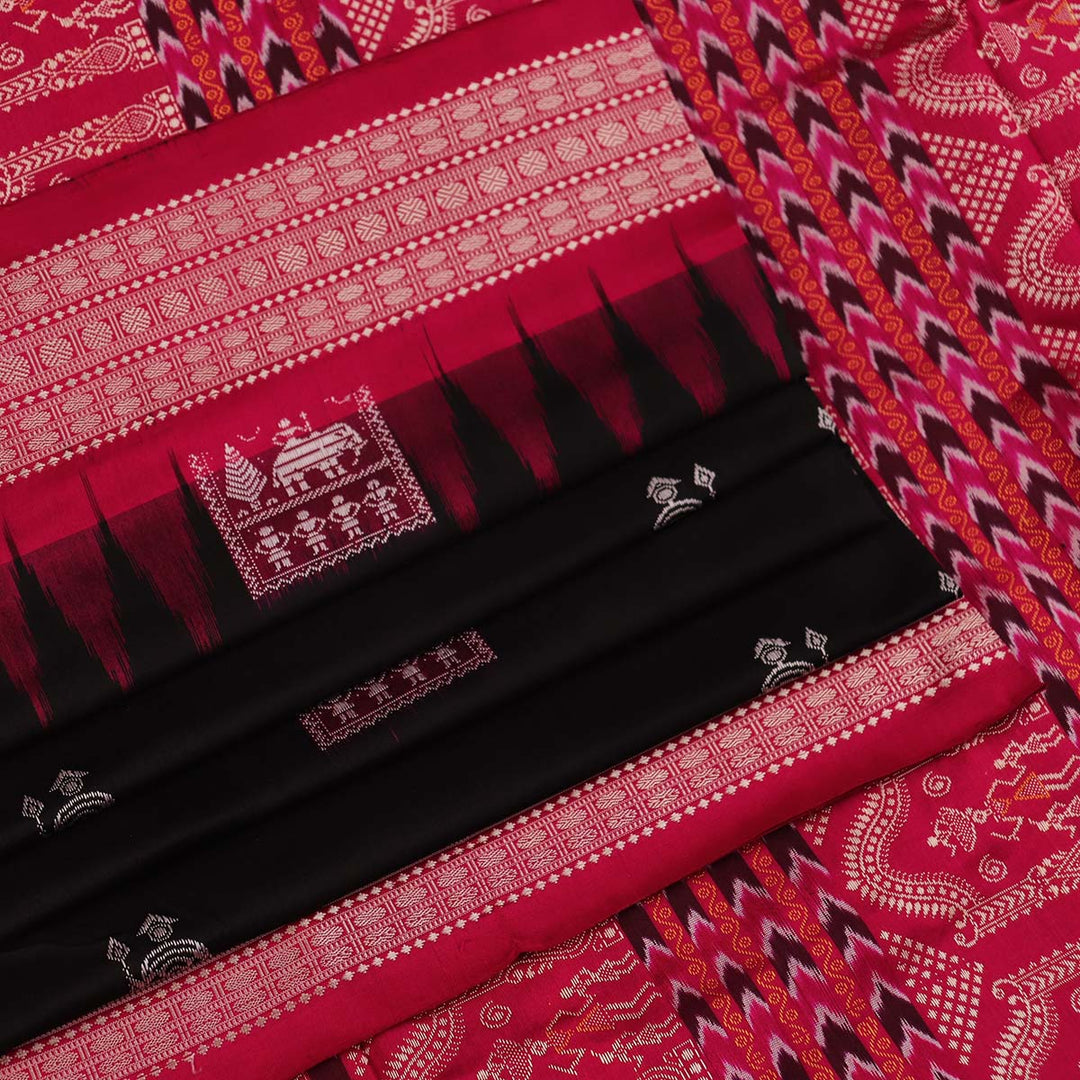 Handloom Silk Bomkai Saree