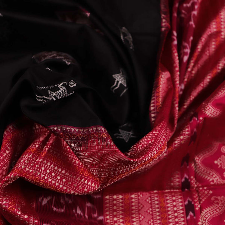Handloom Silk Bomkai Saree