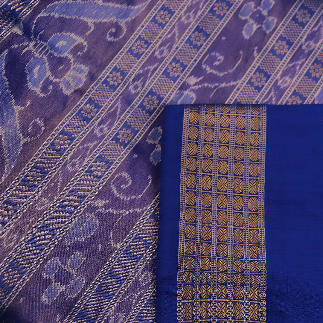 Handloom Sambalpuri Tissue Silk Saree