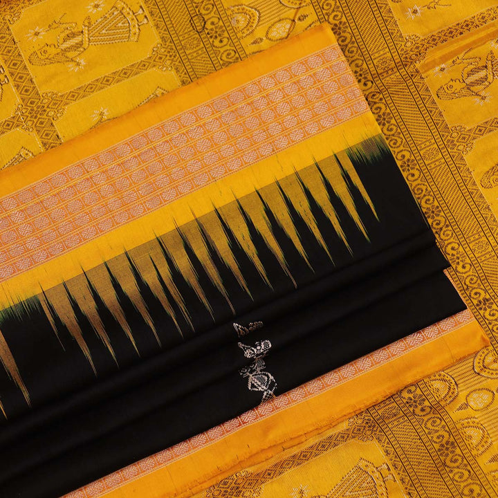 Handloom Silk Bomkai Saree