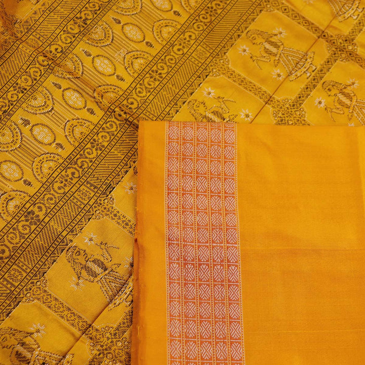Handloom Silk Bomkai Saree