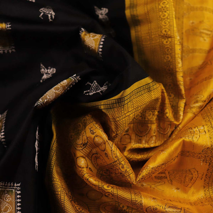 Handloom Silk Bomkai Saree