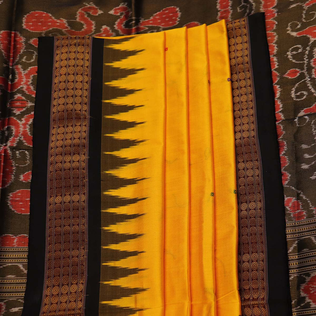 Handloom Sambalpuri Tissue Silk Saree