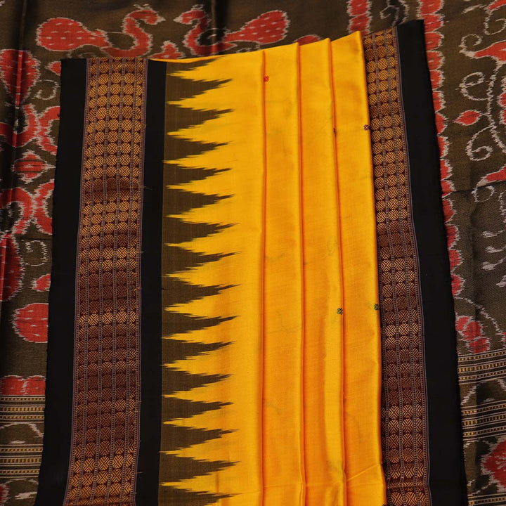 Handloom Sambalpuri Tissue Silk Saree