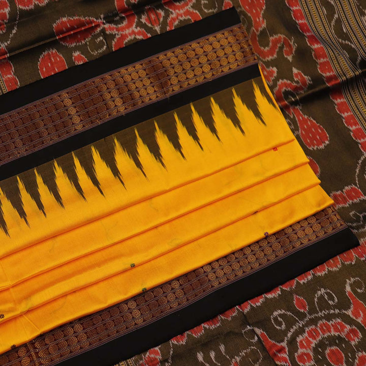 Handloom Sambalpuri Tissue Silk Saree