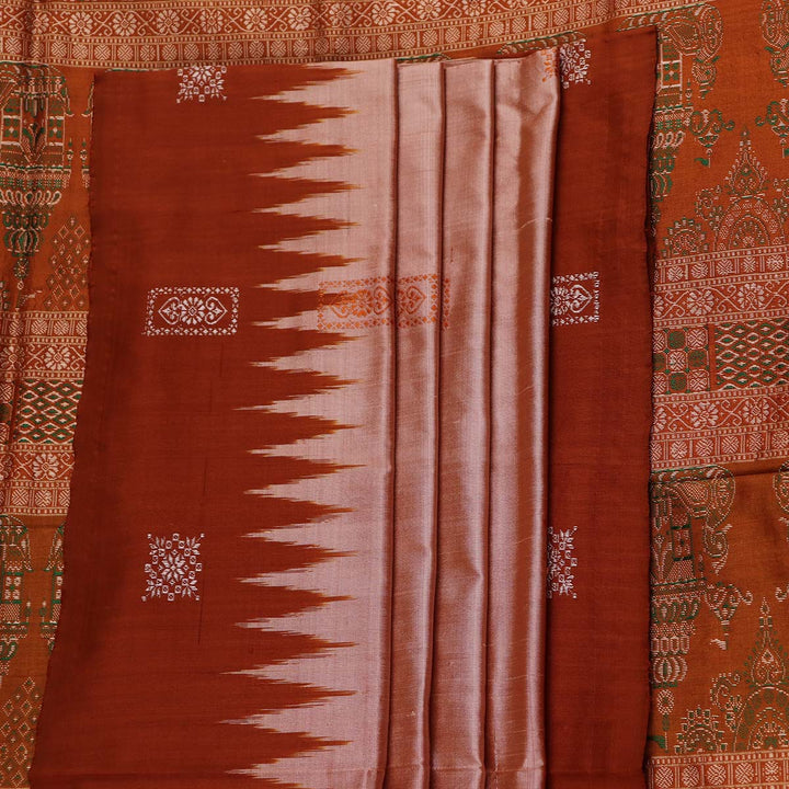 Handloom Silk Bomkai Saree