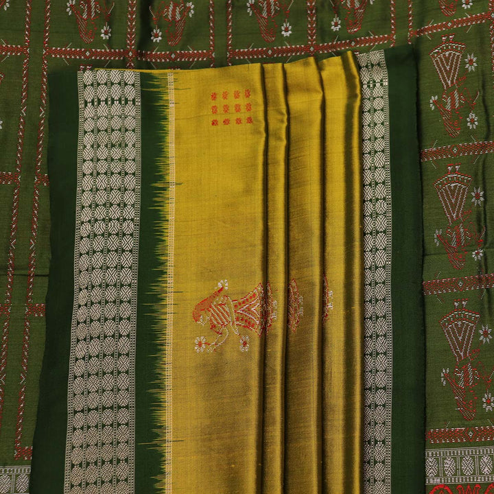 Handloom Silk Bomkai Saree