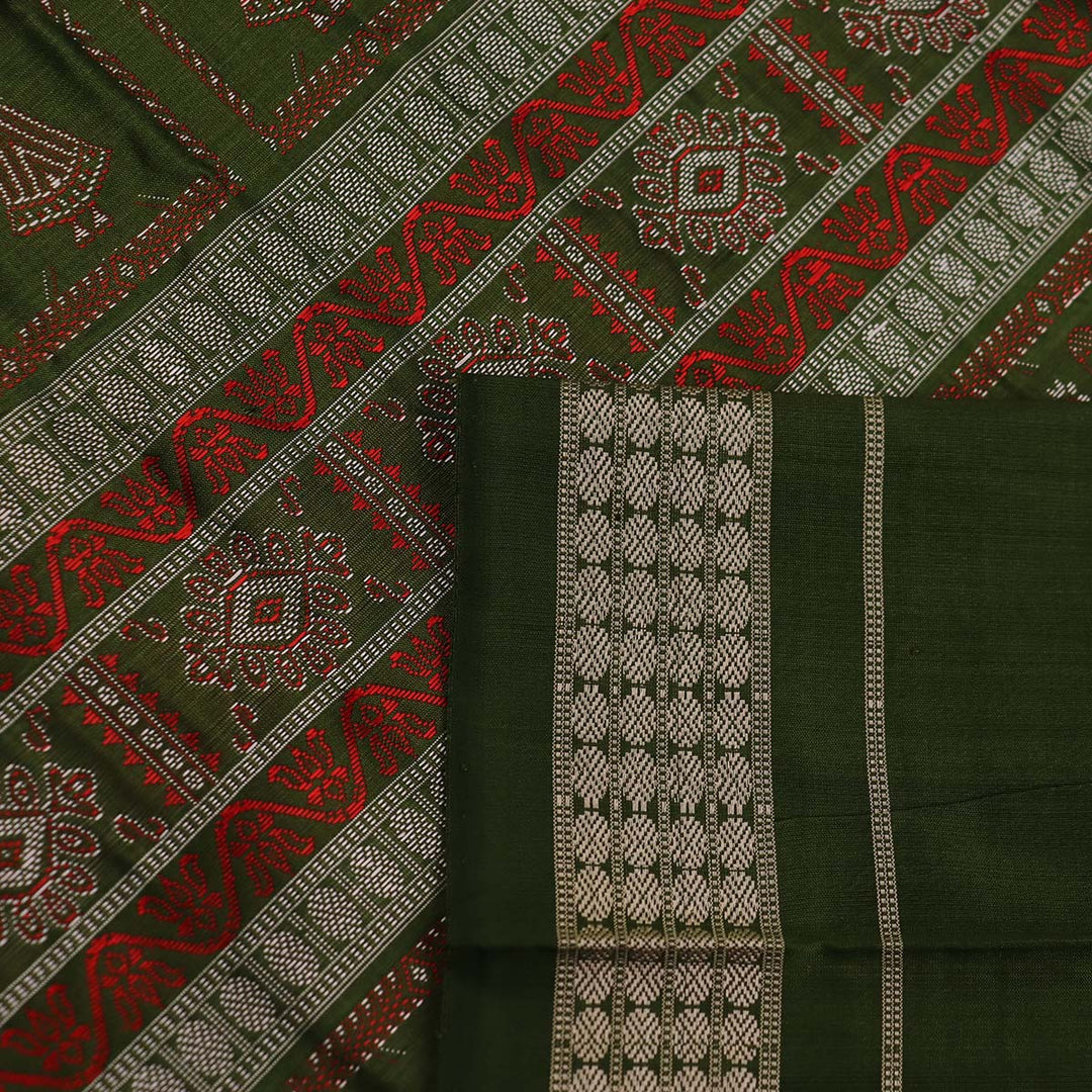 Handloom Silk Bomkai Saree