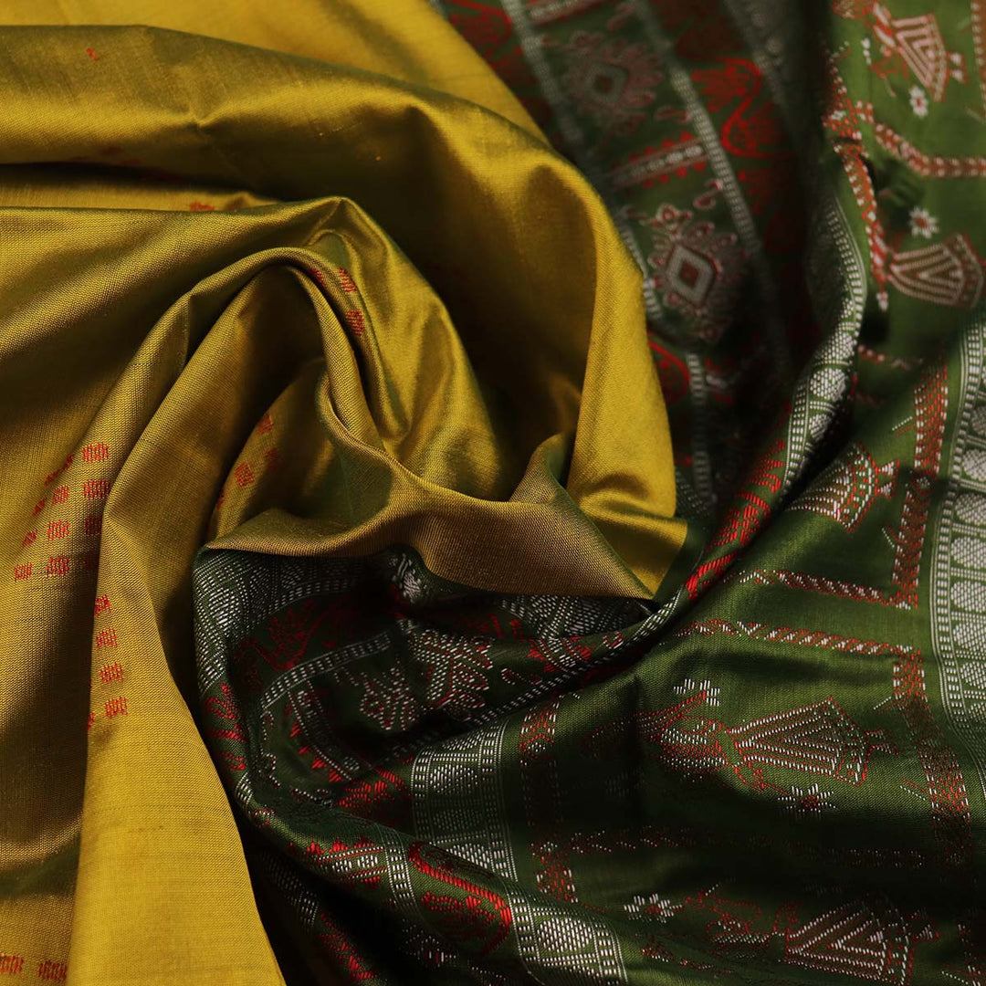 Handloom Silk Bomkai Saree