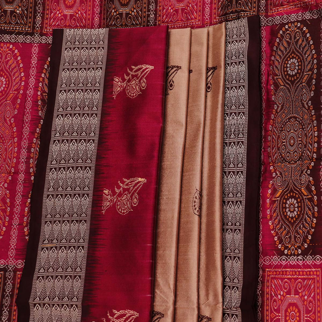 Handloom Silk Bomkai Saree