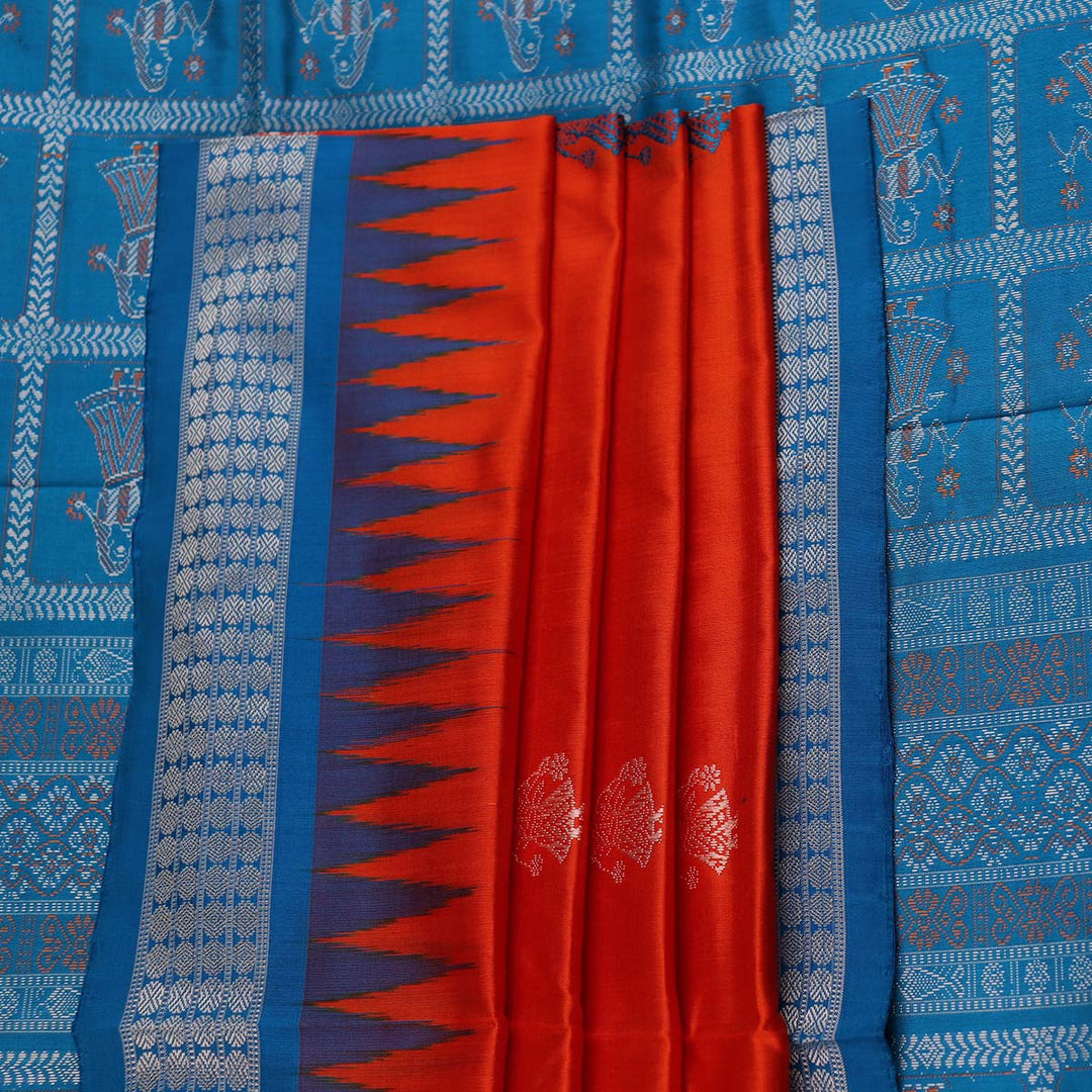 Handloom Silk Bomkai Saree