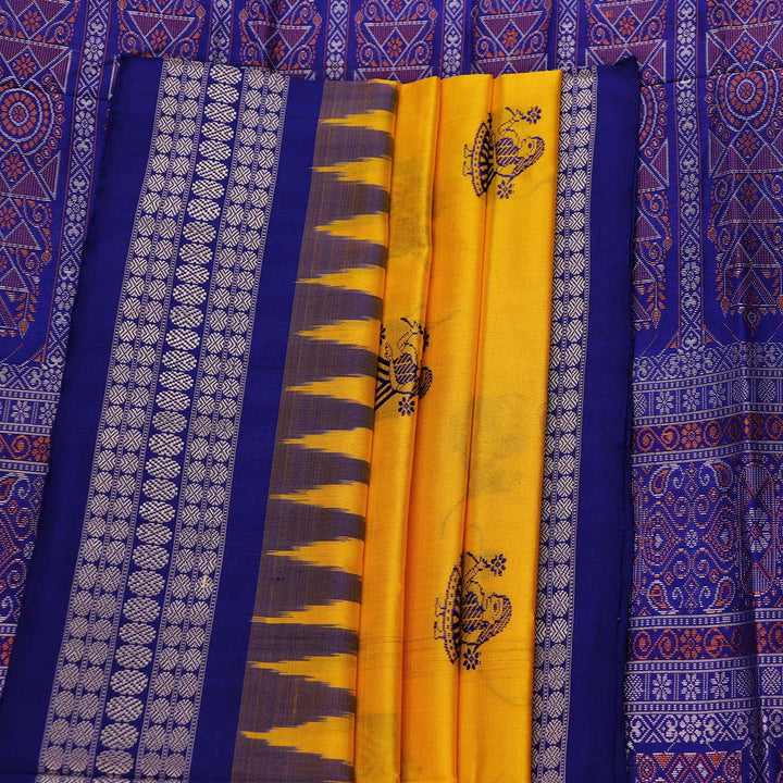 Handloom Silk Bomkai Saree