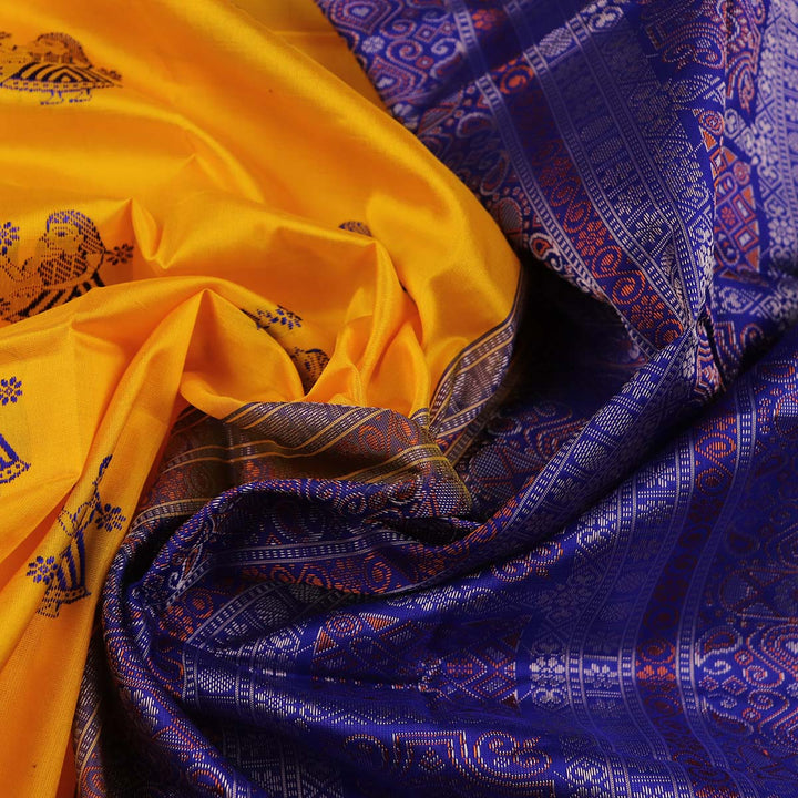 Handloom Silk Bomkai Saree