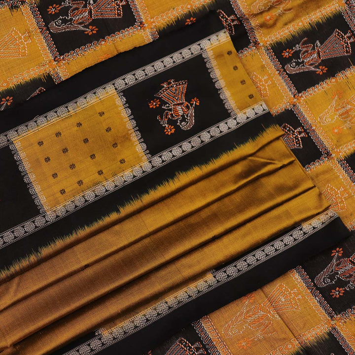 Handloom Silk Bomkai Saree