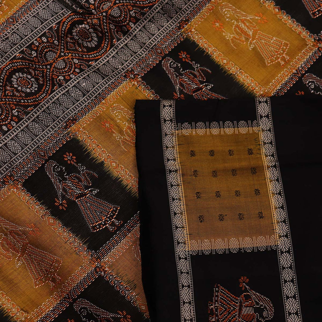 Handloom Silk Bomkai Saree