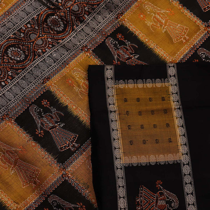 Handloom Silk Bomkai Saree