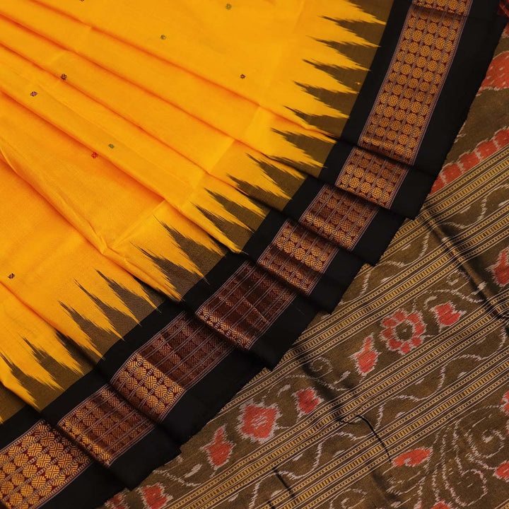 Handloom Sambalpuri Tissue Silk Saree
