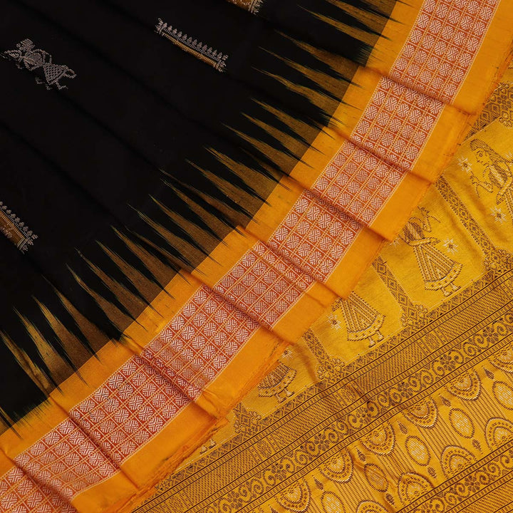 Handloom Silk Bomkai Saree