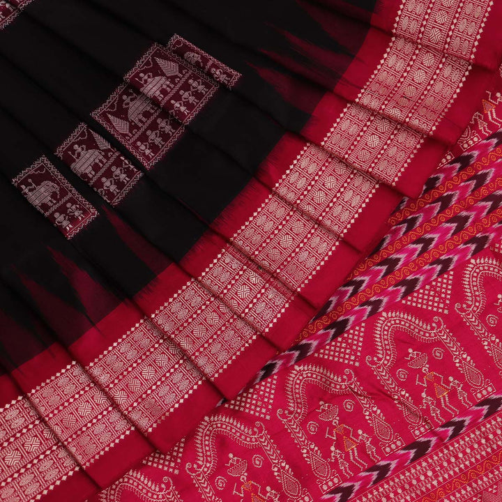 Handloom Silk Bomkai Saree