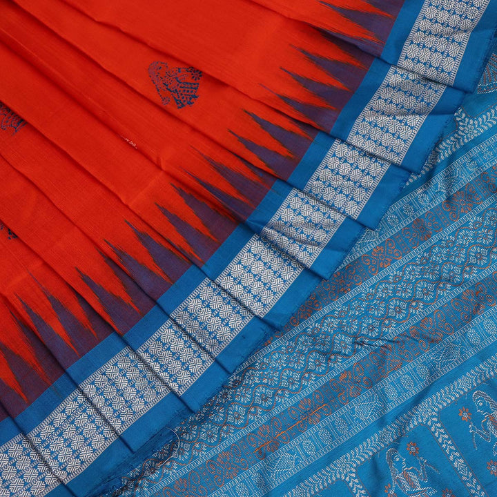 Handloom Silk Bomkai Saree