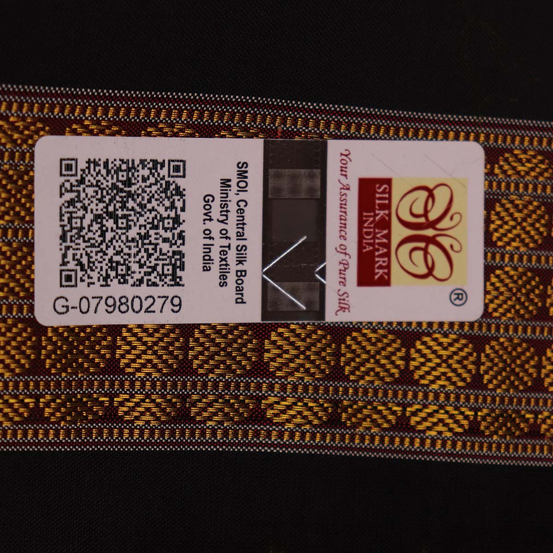 Handloom Sambalpuri Tissue Silk Saree