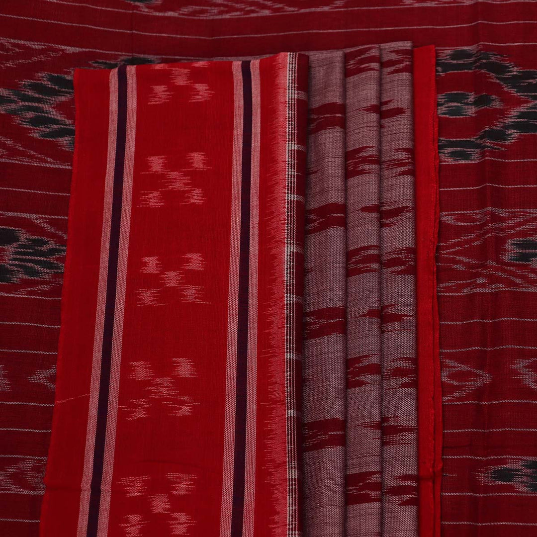Handloom Sambalpuri Cotton Ikkat Saree