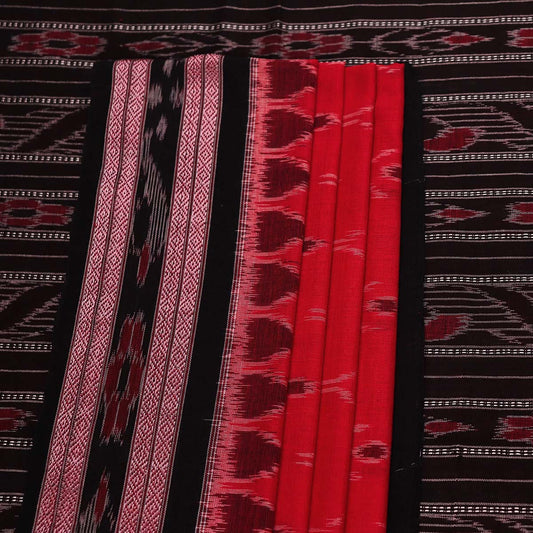 Handloom Sambalpuri Cotton Ikkat Saree