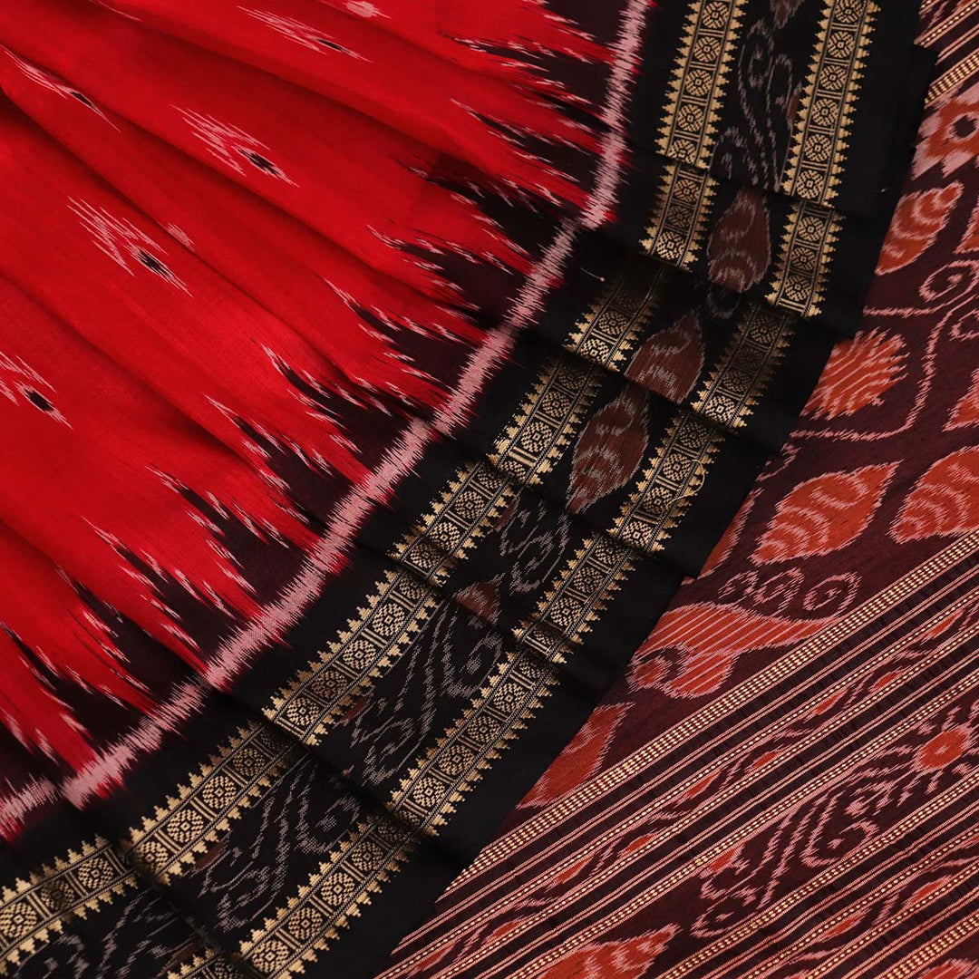 Handloom Khandua Silk Ikat Saree