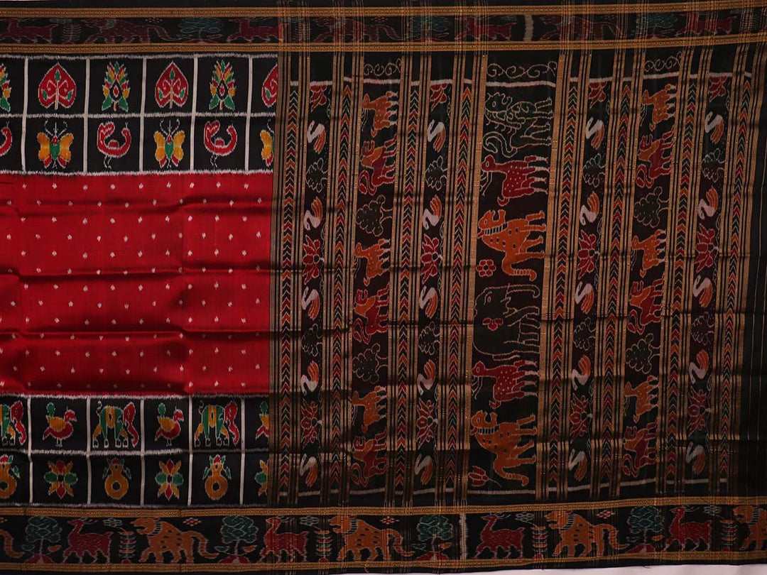 Handloom Khandua Silk Ikat Saree