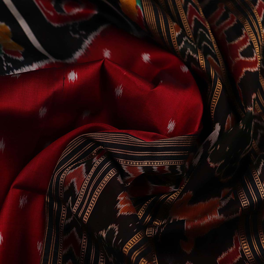 Handloom Khandua Silk Ikat Saree