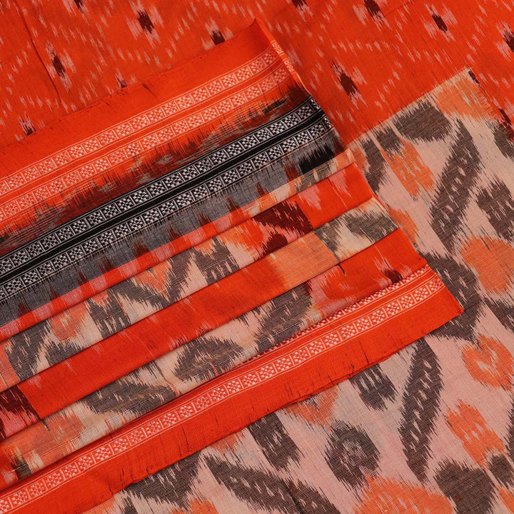 Handloom Sambalpuri Cotton Ikkat Saree