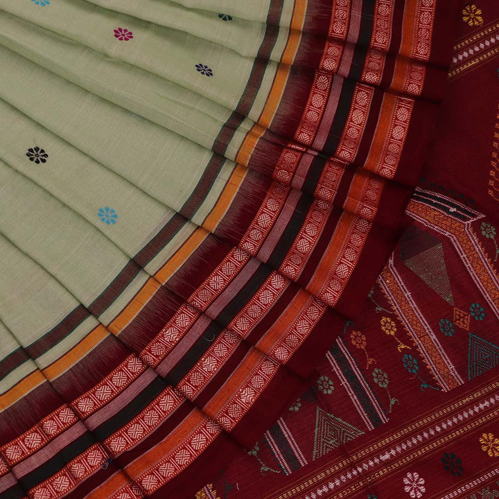 Handloom Dolabedi Cotton Ikat Saree