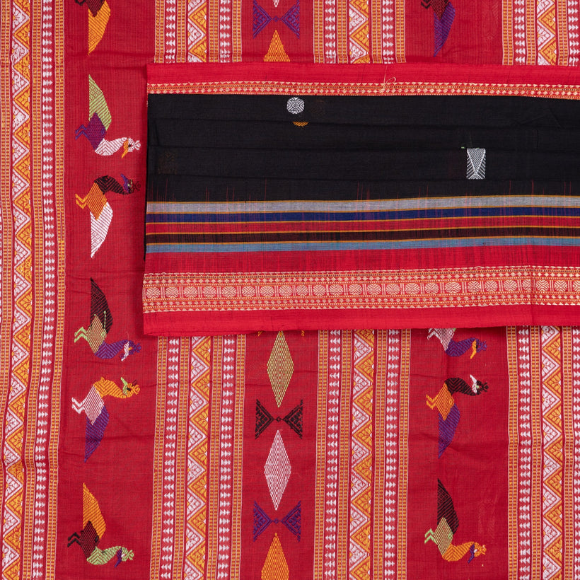 Bomkai weave detail
