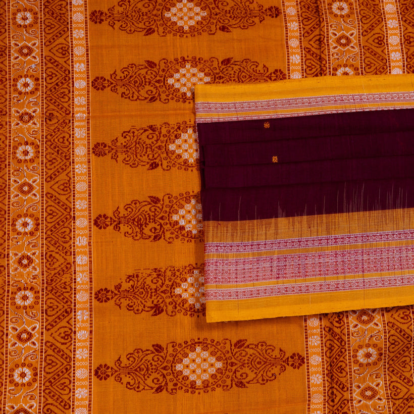 Bomkai weave detail
