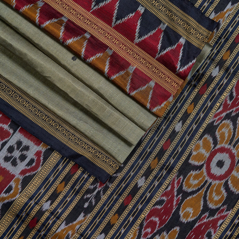 Khandua weave detail