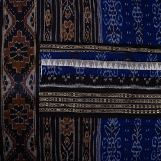 Multi-Color Sambalpuri Cotton saree — view 2 of 5