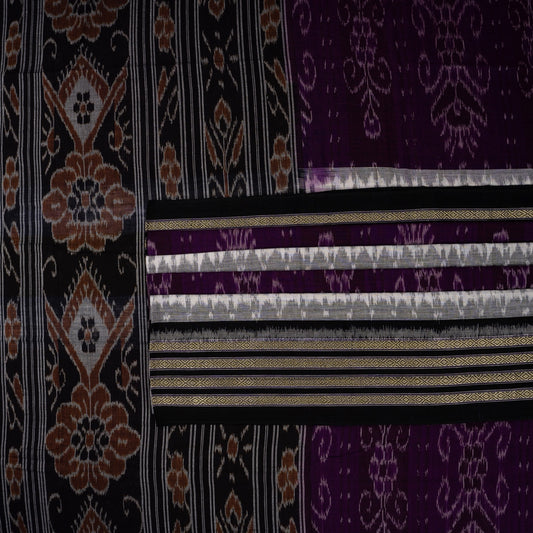 Multi-Color Sambalpuri Cotton saree — view 2 of 5