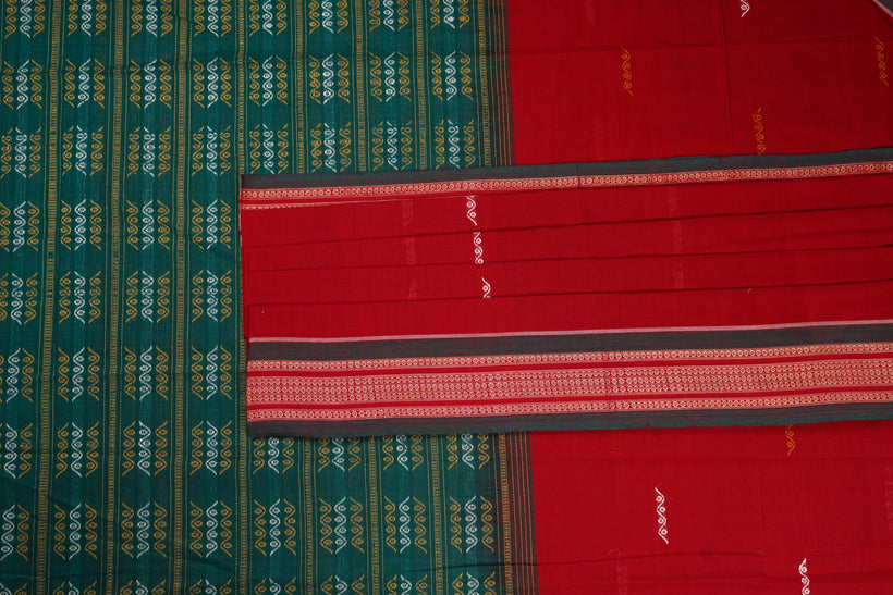 Bomkai weave detail