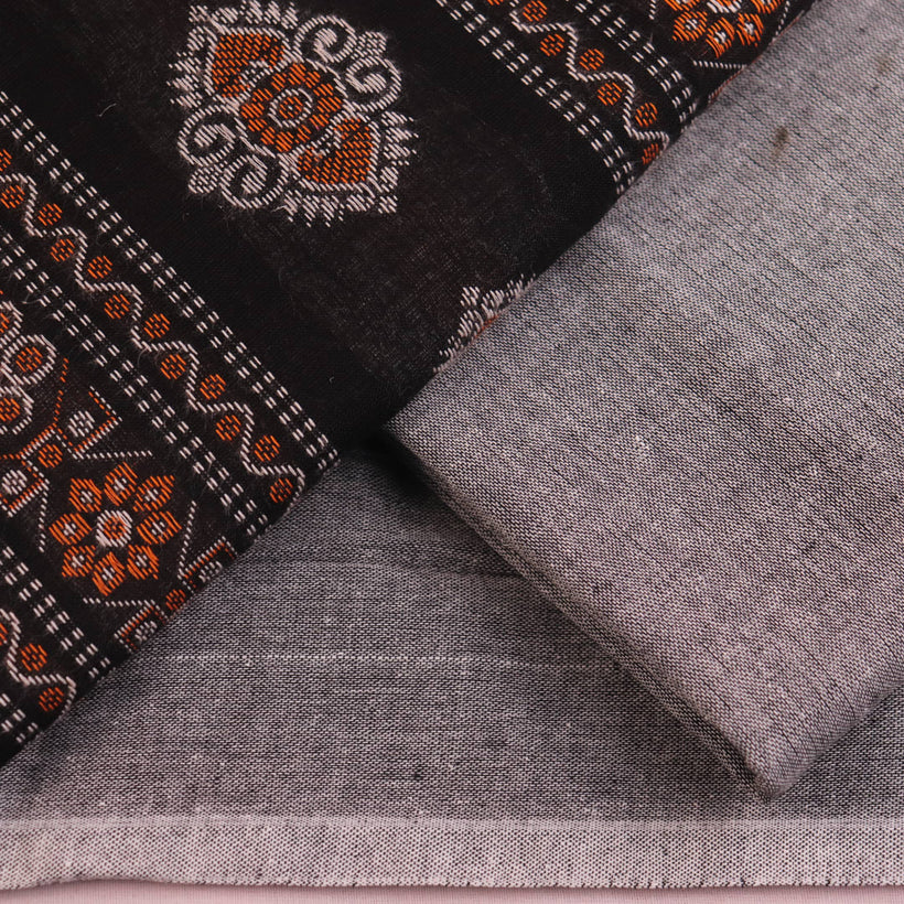Bomkai weave detail