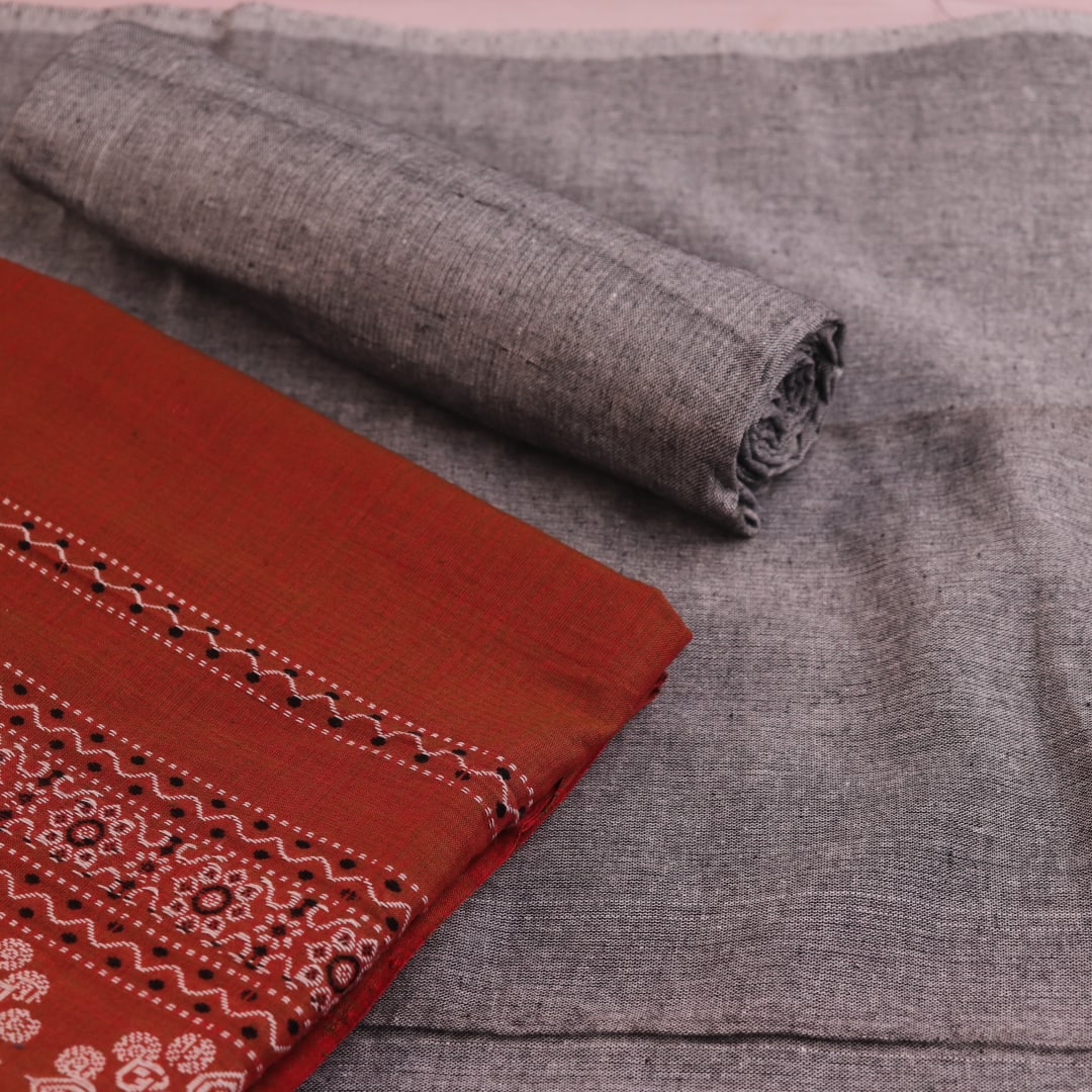 Bomkai Cotton Dress Material