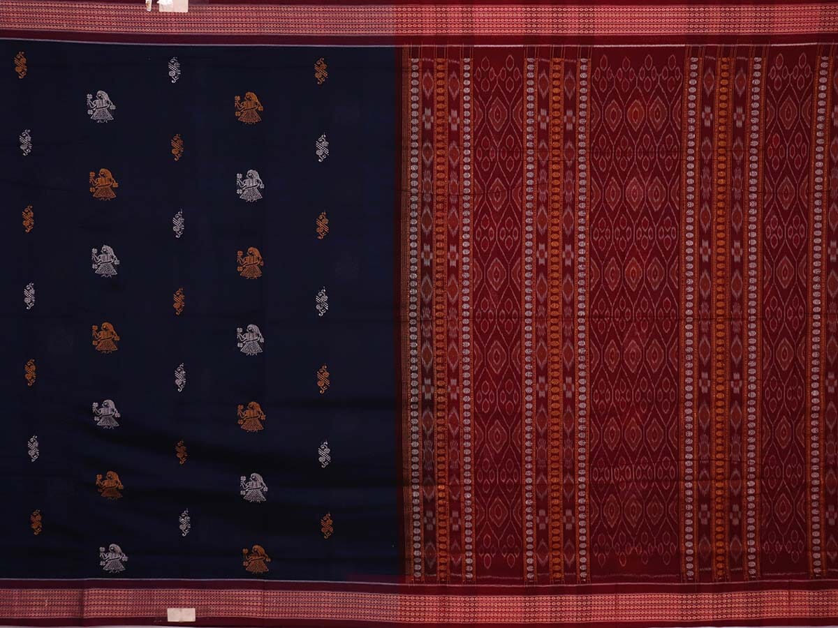 Handloom Bomkai Cotton Ikat Saree Handloom Saree_Cotton Priyadarshini Handloom