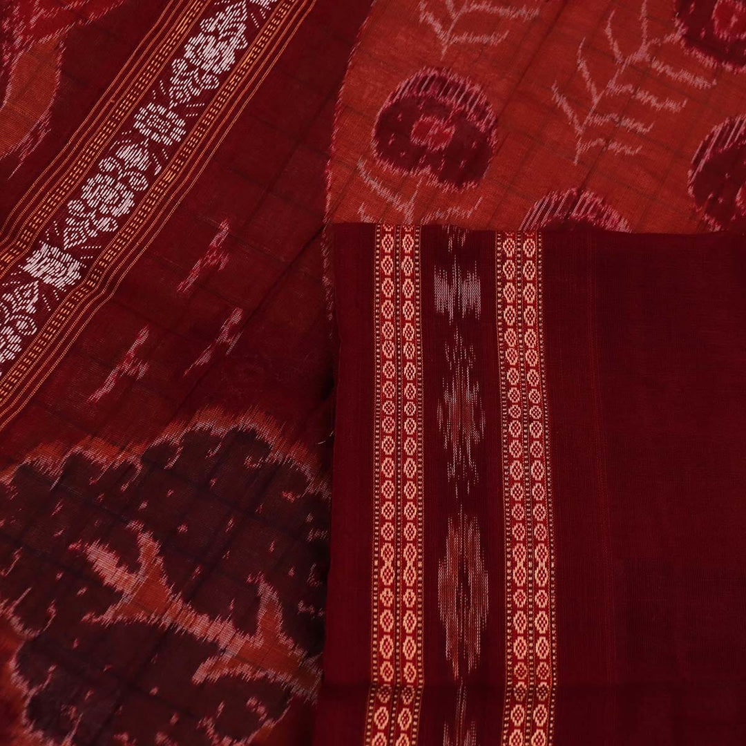 Handloom Bomkai Cotton Ikat Saree Handloom Saree_Cotton Priyadarshini Handloom