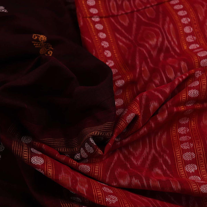 Handloom Bomkai Cotton Ikat Saree Handloom Saree_Cotton Priyadarshini Handloom