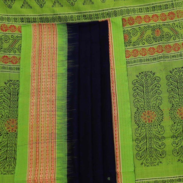 Handloom Bomkai Cotton Ikat Saree Handloom Saree_Cotton Priyadarshini Handloom