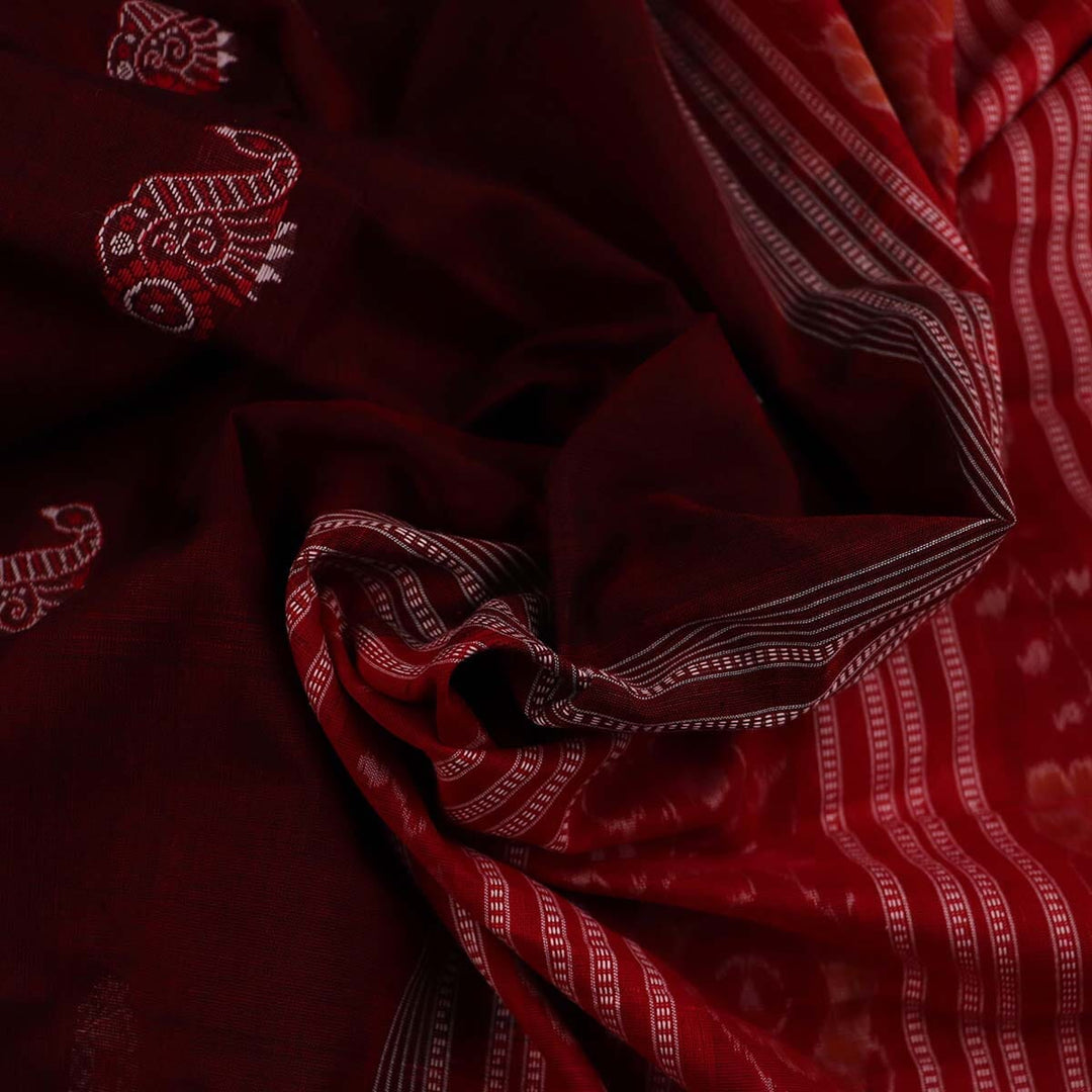 Handloom Bomkai Cotton Ikat Saree Handloom Saree_Cotton Priyadarshini Handloom