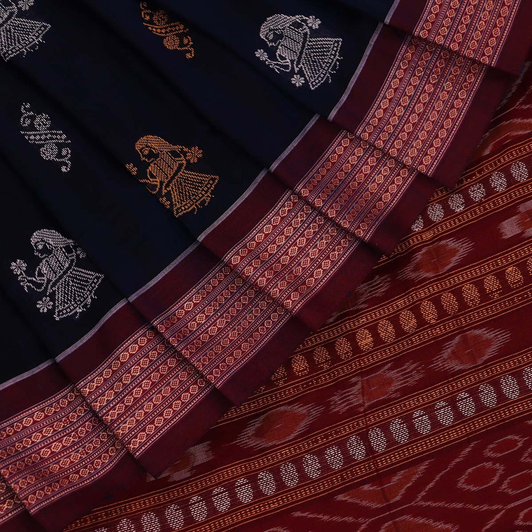 Handloom Bomkai Cotton Ikat Saree Handloom Saree_Cotton Priyadarshini Handloom