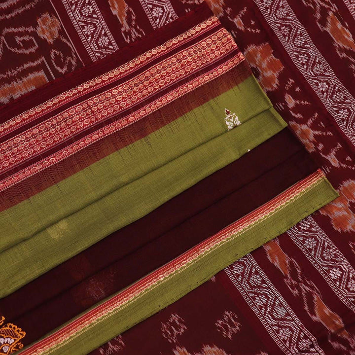 Handloom Bomkai Cotton Ikat Saree Handloom Saree_Cotton Priyadarshini Handloom